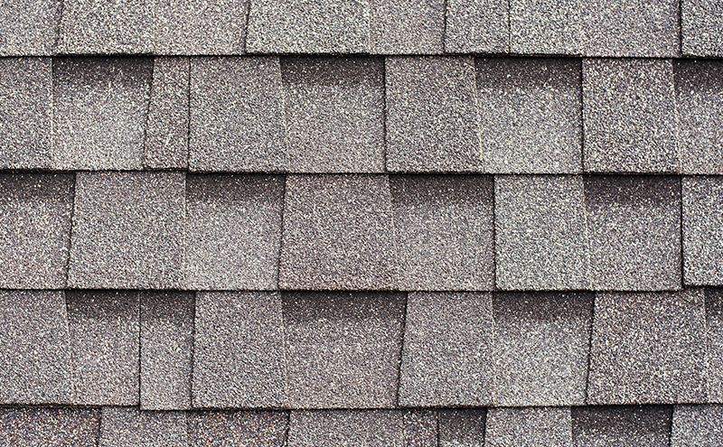 Close up of shingles.